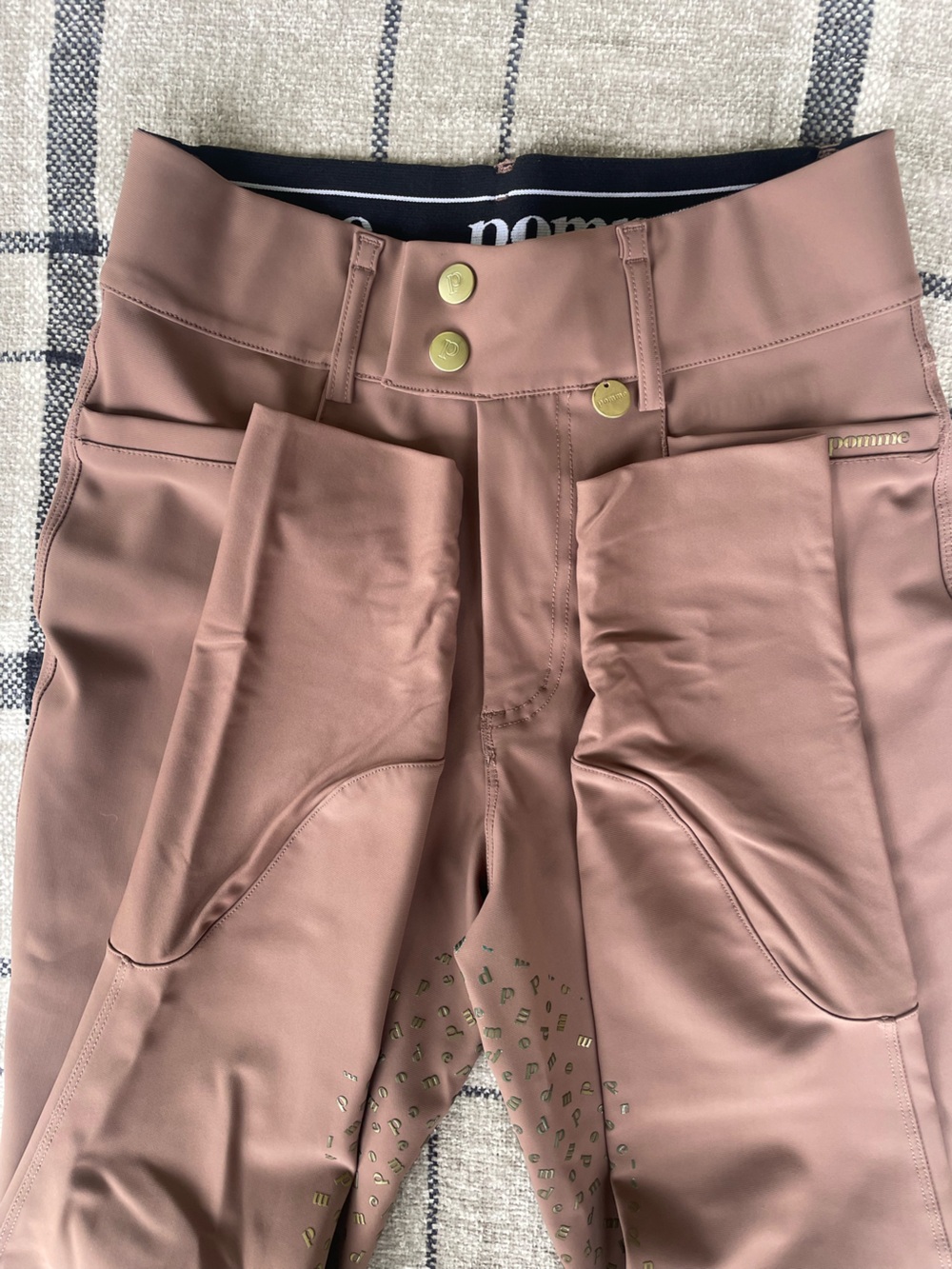 Pomme Equestrian “Nellie Bling” Full Seat Breeches S/26 - Picture 2 of 6